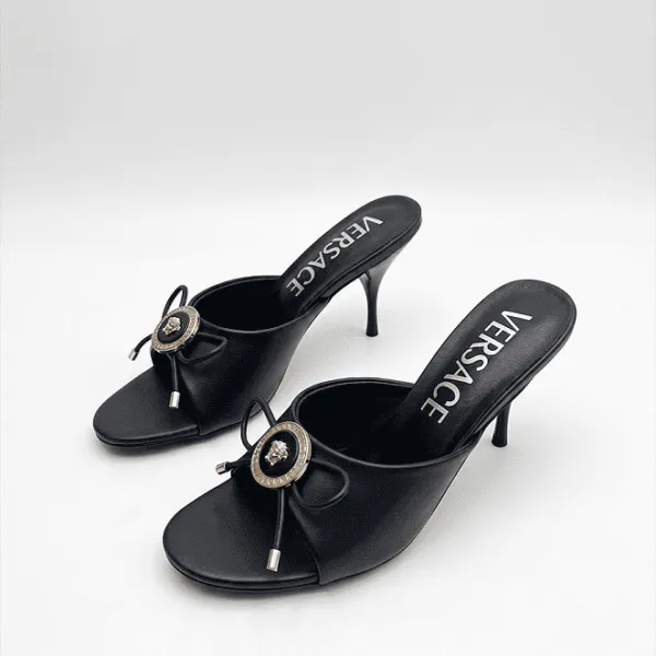 Versace Opera Bow Mules 85 mm