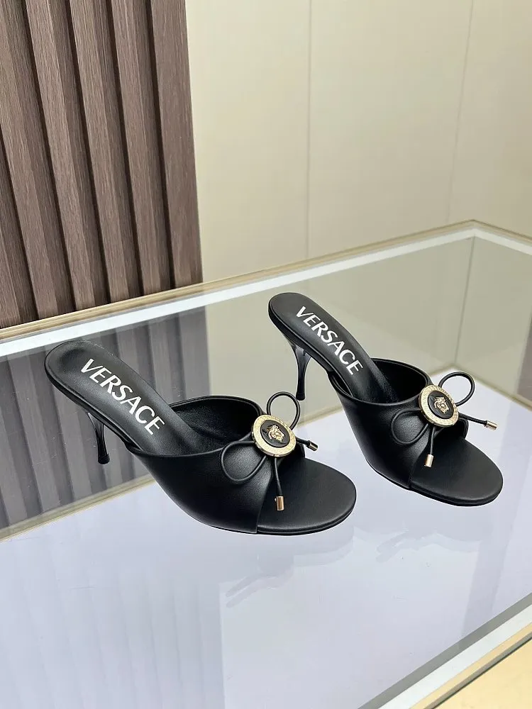Versace Opera Bow Mules 85 mm - Image 5