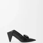 Loewe Origami Flap Back Pumps in Lambskin