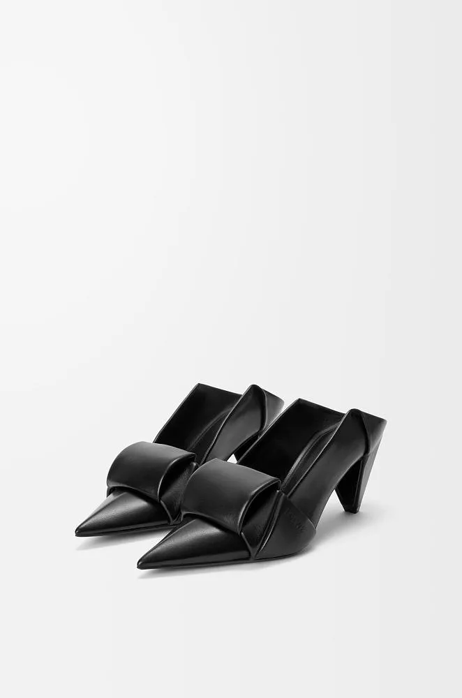 Loewe Origami Flap Back Pumps in Lambskin - Image 3