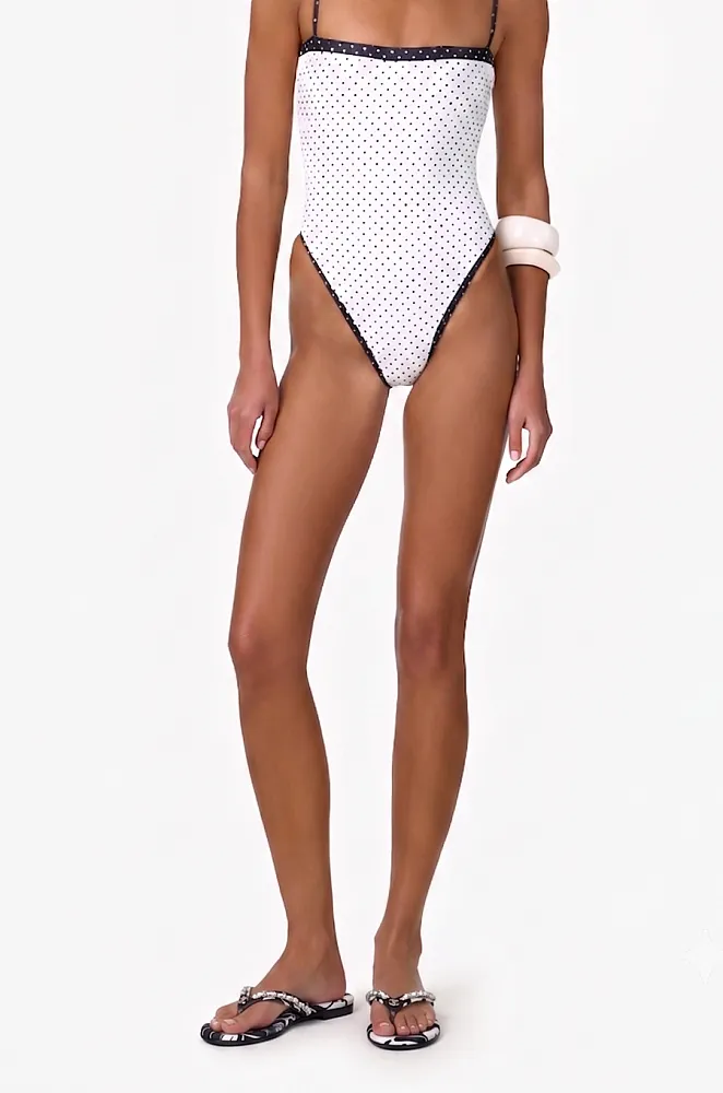Chanel Camellia Print Chain Thong Sandals - Image 4