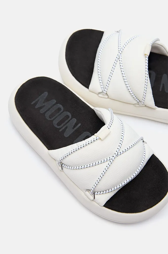 Moon Boot Eclipse Trek Platform Slides – Ivory - Image 4