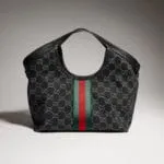 Gucci Giglio Small Tote Bag – Black GG Canvas