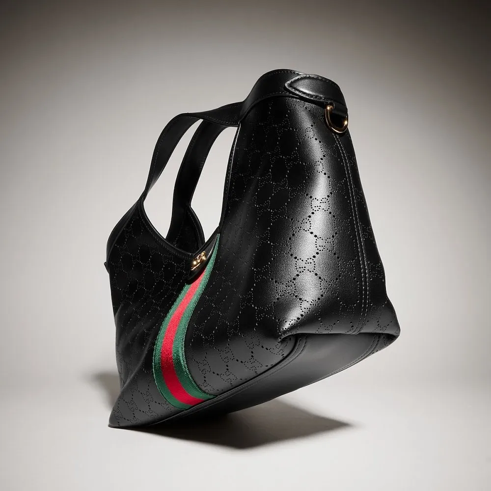 Gucci Giglio Small Leather Tote Bag – Black - Image 10