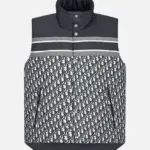 Dior Oblique Technical Puffer Vest – Navy