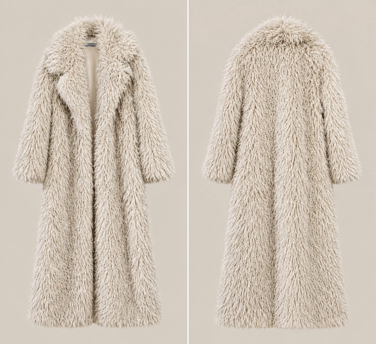 DOMÉRYS™ Sculpted Floor-Length Statement Coat - Image 5