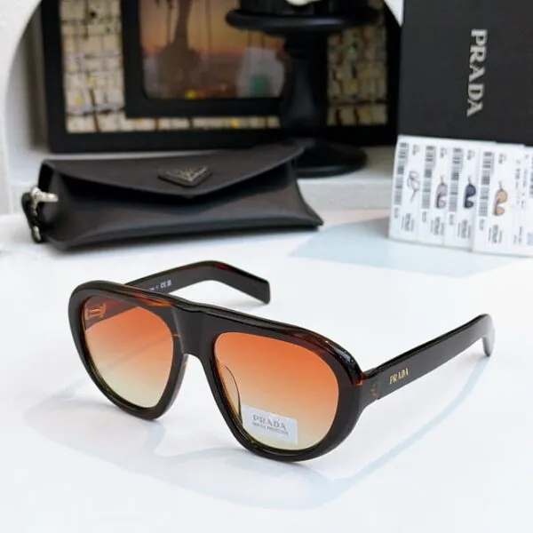 PRADA VELORA™ Oversized Aviator Sunglasses