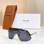 CELINE Triomphe Rimless Shield Sunglasses