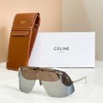 CELINE Triomphe Rimless Shield Sunglasses