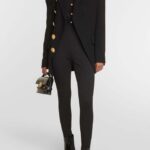 MORTÉVAN™ Gilded Asymmetric Sculpted Blazer