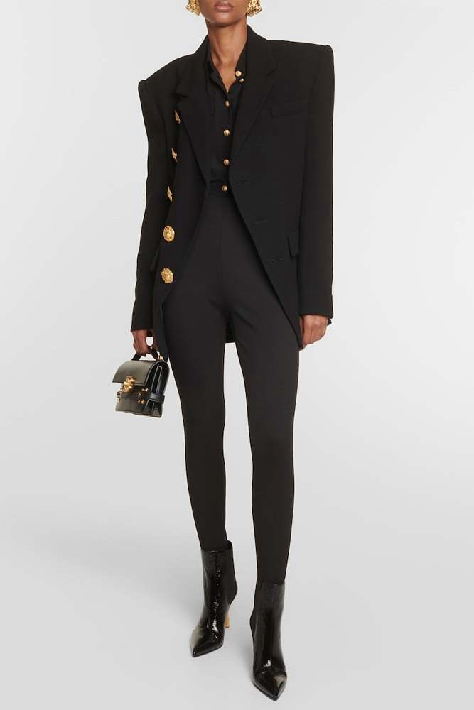 img_8533 MORTÉVAN™ Gilded Asymmetric Sculpted Blazer - Image 1