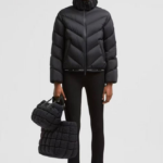 Moncler Grignan Diagonal-Quilted Short Down Jacket
